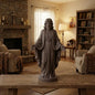 Jesus Statue | Wood-Like Finishing Texture