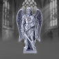 Archangel Michael Statue | Silver Silk-Like Finishing