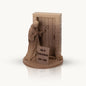 Jesus Is Knocking Revelation Statue | Christian Home Decor | Revelation 3:20 Display | Faith-Inspired Shelf Accent | Religious Gift