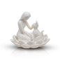 Modern Cat Lover Jewelry Holder | Minimalist Decorative Tray with Woman & Cat Sculpture, Elegant Home Decor