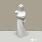 Virgin Mary with Infant Jesus Statue | Modern and Minimalist in a Cottom finishing